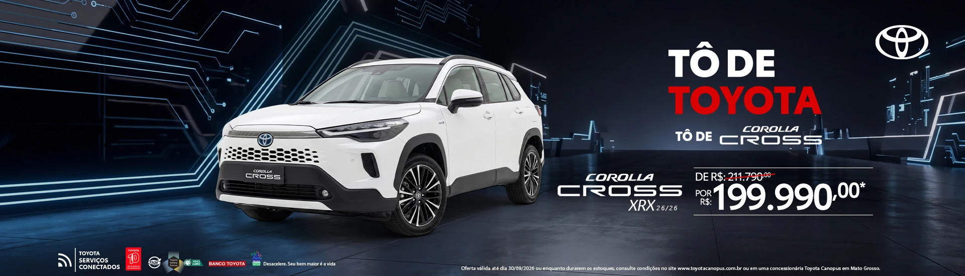 BANNER SITE 1920x550 - Corolla Cross XRX